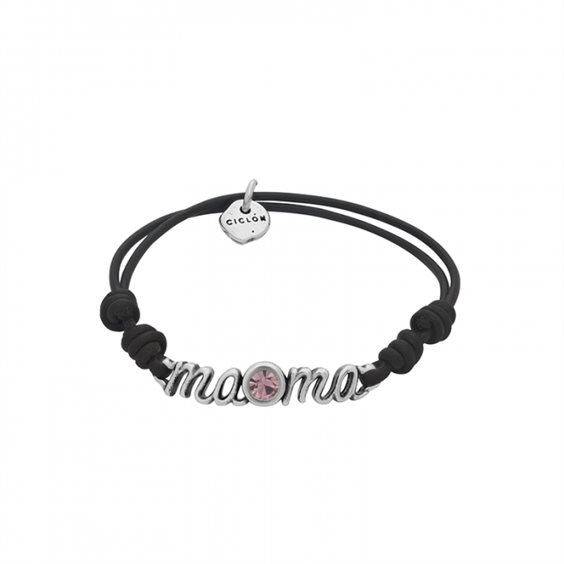 Bracciale Ciclon Donna Rosa in Lega metallica Cristallo 211118-09-0 - 211118-09-0